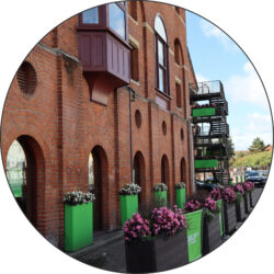 The front of the new Hunter Selection Cardiff office building, Space2B